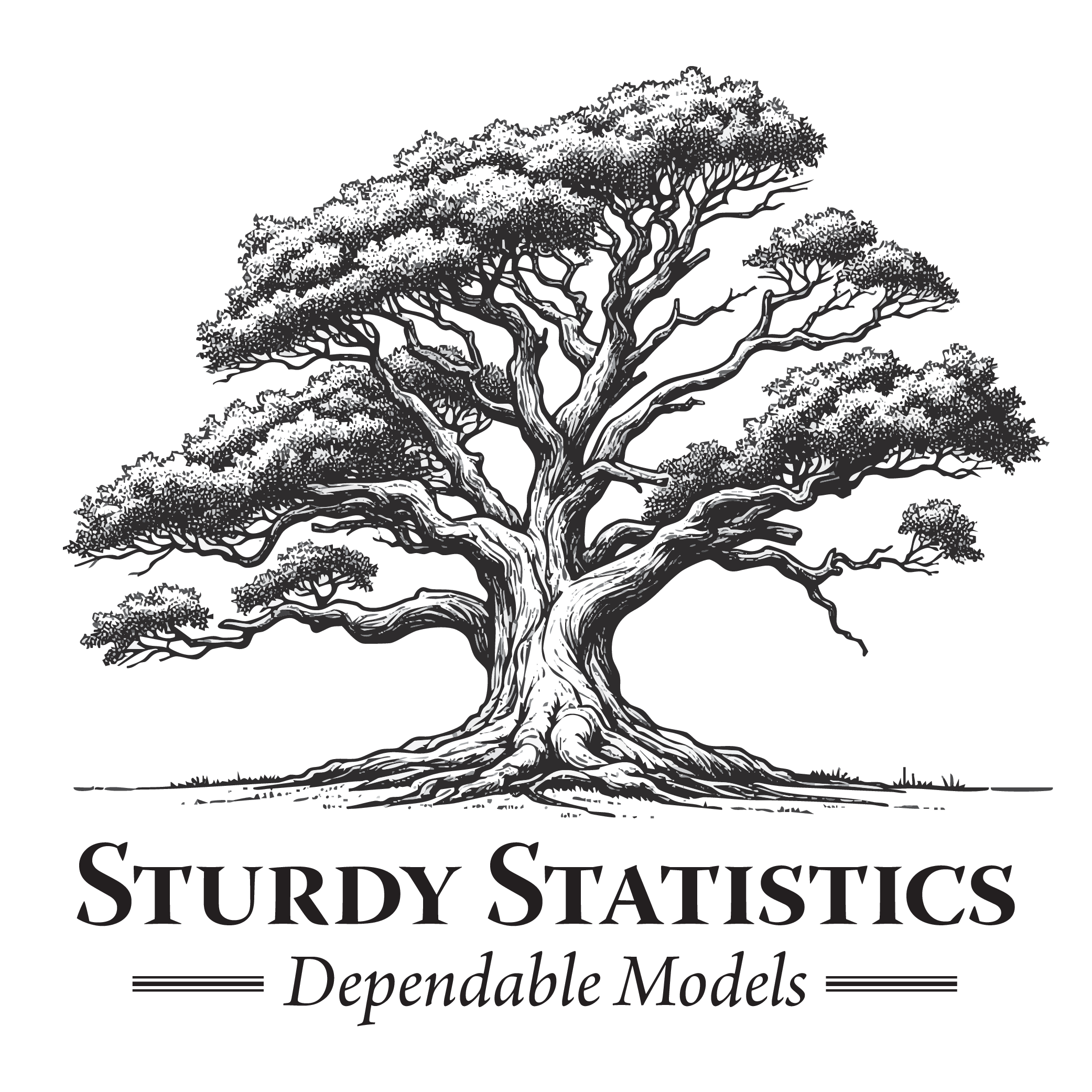 Sturdy Statistics Oak Tree
